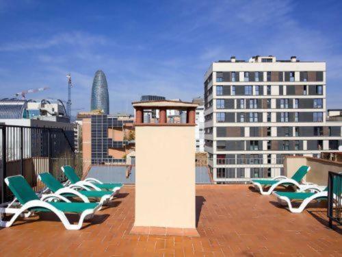 Appartamento Loft Poblenou Cerca De La Playawifiazotea Barcellona Esterno foto