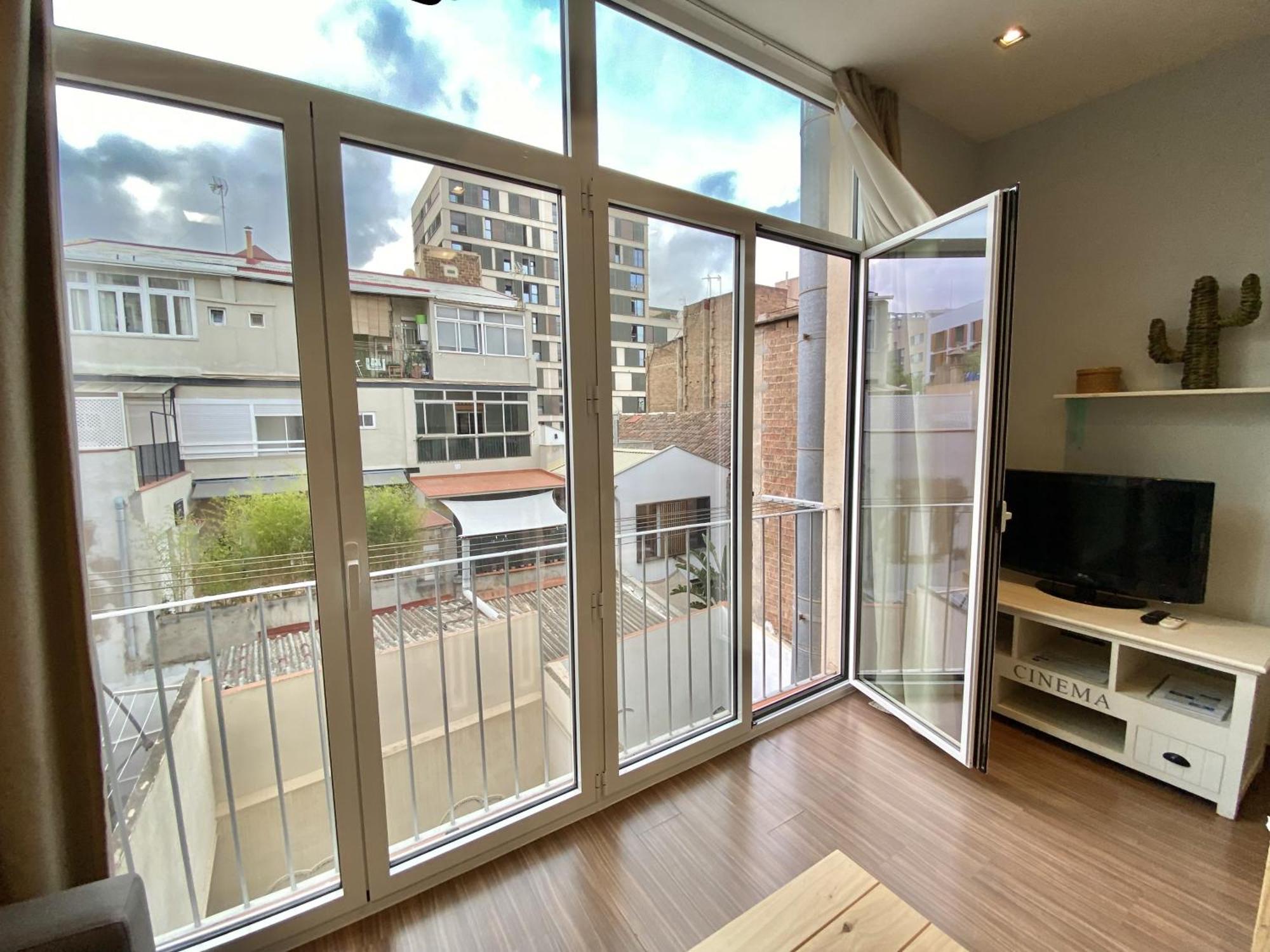 Appartamento Loft Poblenou Cerca De La Playawifiazotea Barcellona Esterno foto